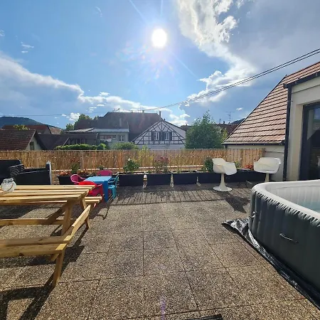 Au Cœur Du Vignoble Alsacien Appartement *